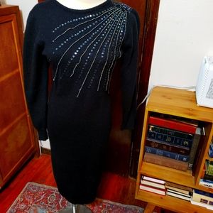 Vintage sweater dress size small